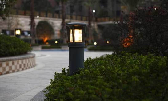 七度照明公園草坪燈照明效果