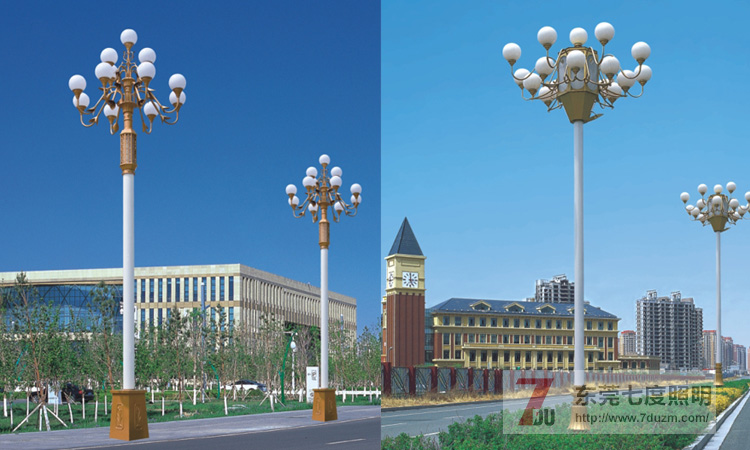 東莞七度照明13火景觀道路中華燈圖片